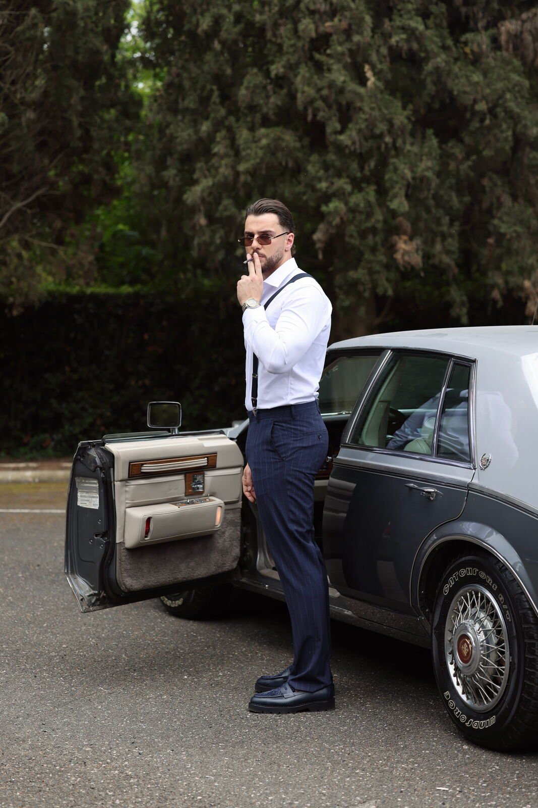 NOMME luxury menswear portfolio - bespoke charcoal blazer