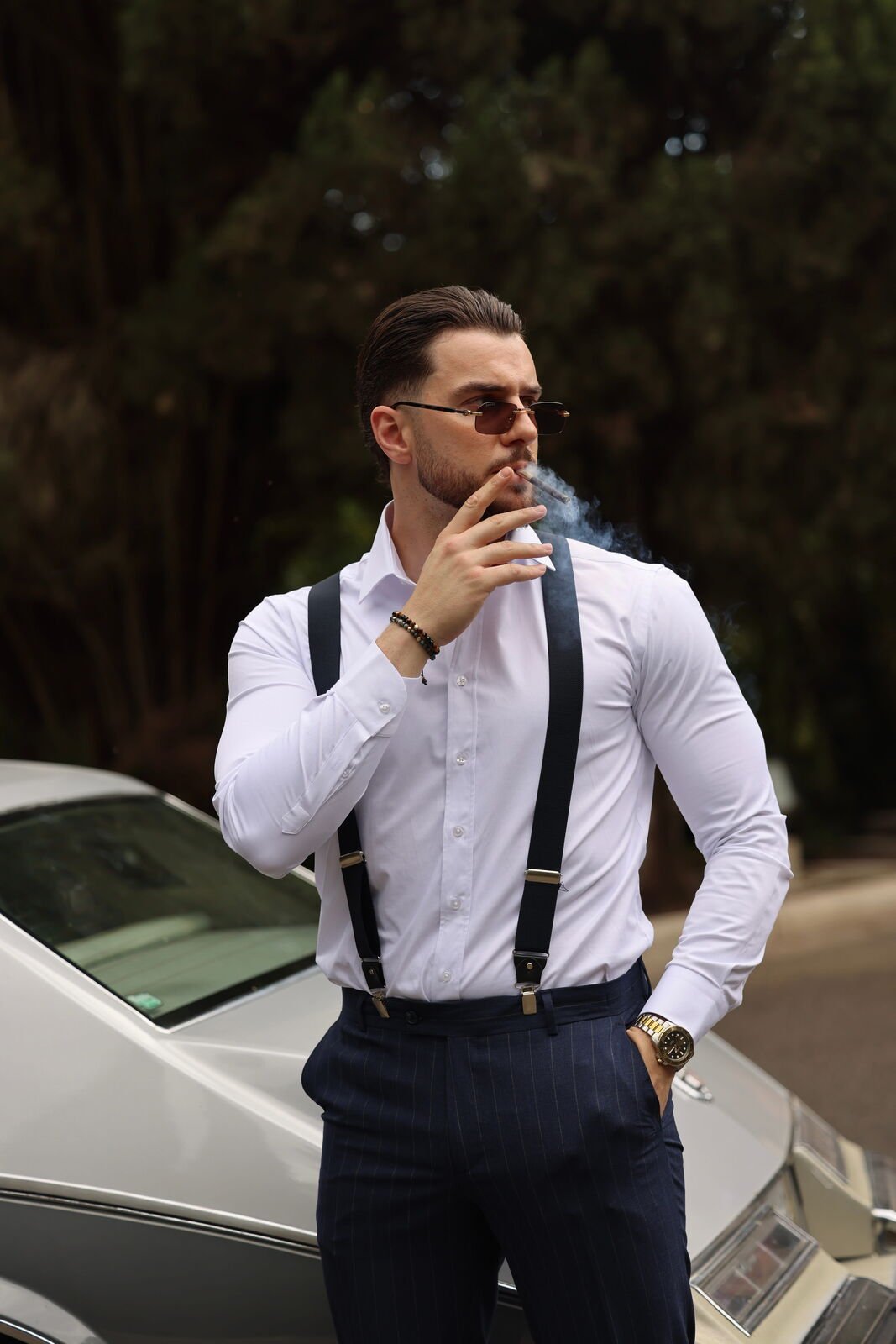 NOMME refined luxury garments - tailored wool trousers