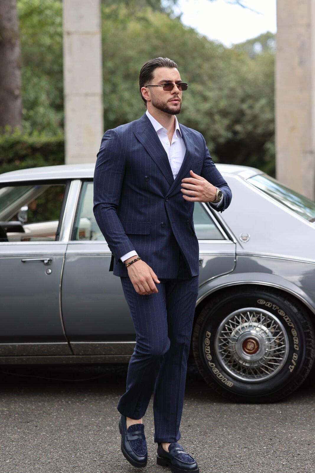NOMME custom fitted suit - personalized tailoring session